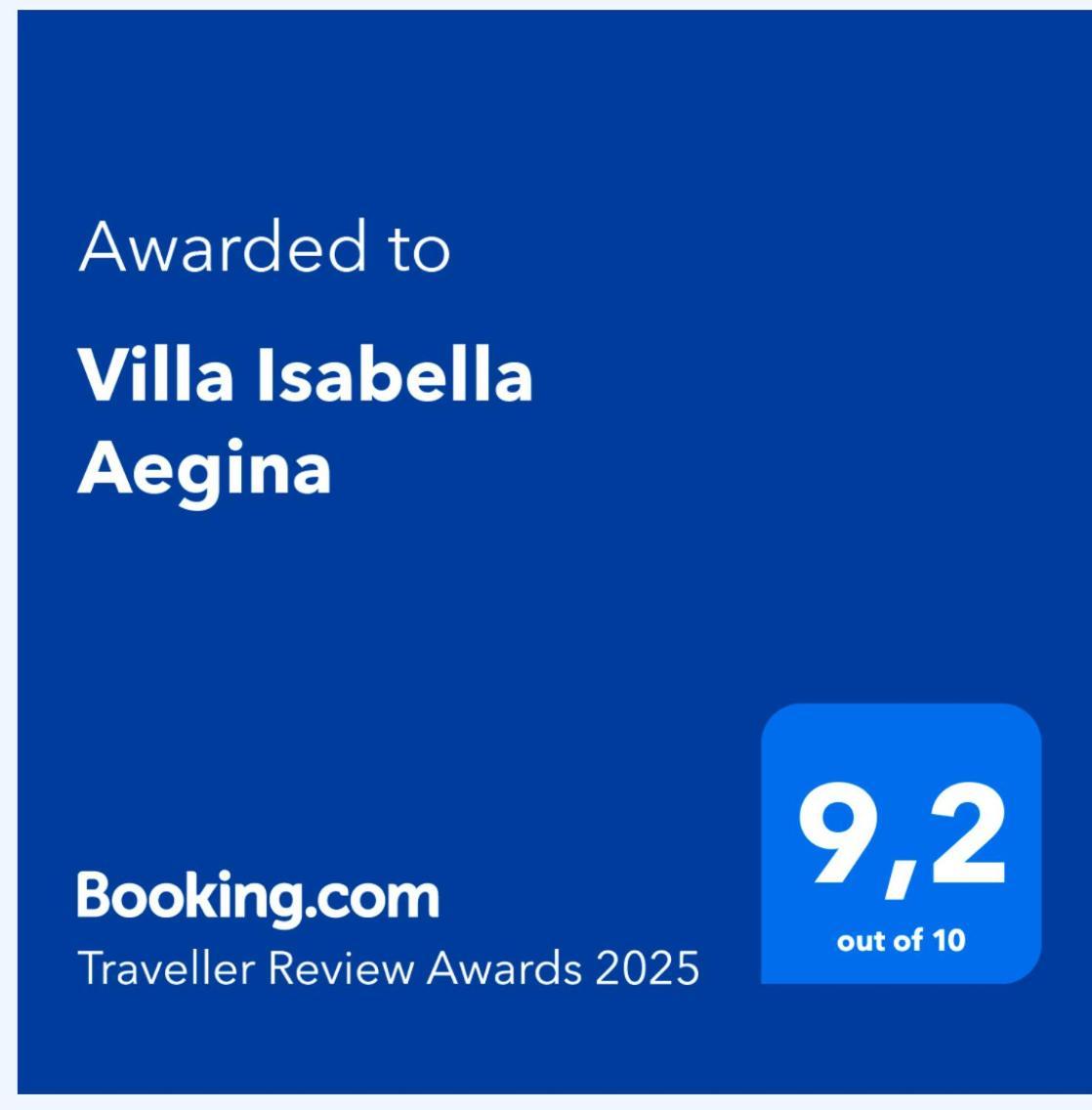 Villa Isabella Aegina Vathí Exteriör bild